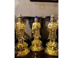 Dát vàng tượng Phật 