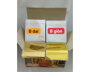 Các loại vật tư dát vàng